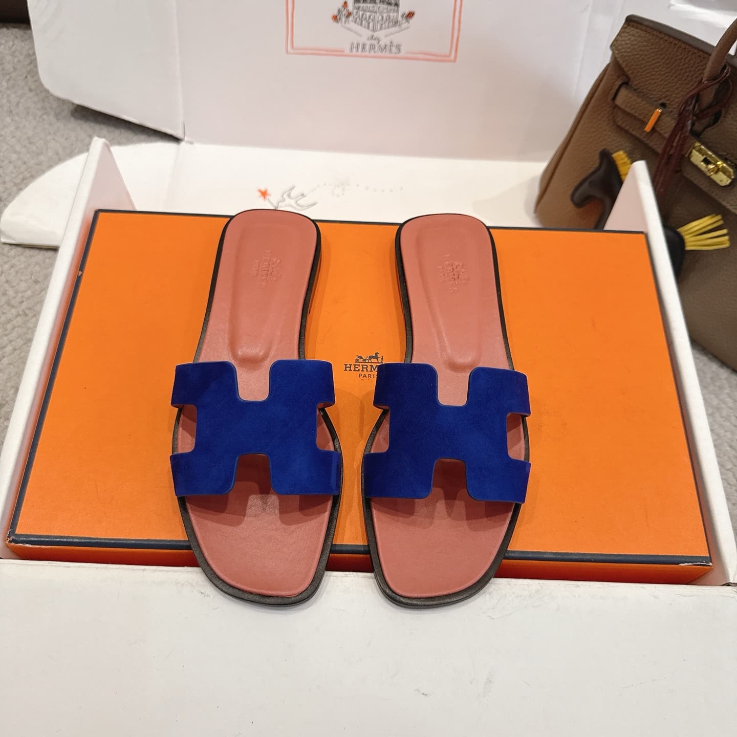Hermès Hermes HermèsHSlippersOranSandals Fashionable and versatile Super comfortable Each