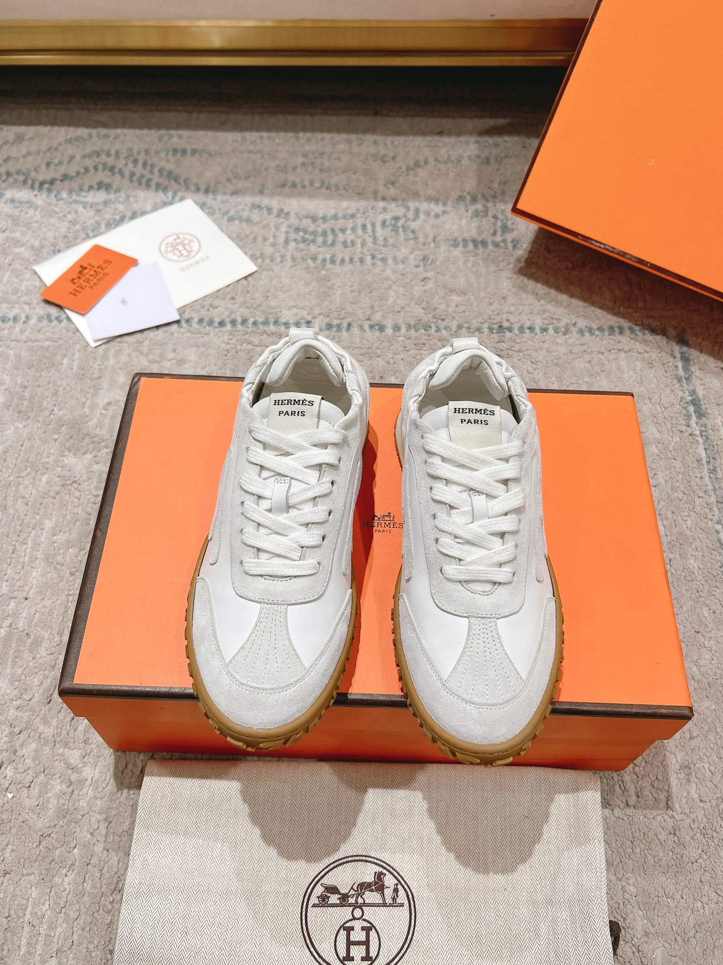 Hermès Hermès Women's sizes: 35-41 (41 custom with no returns or exchanges; 38-41 marked as male).